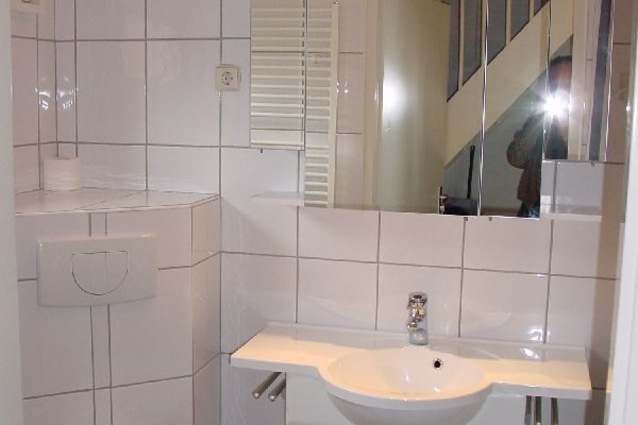 Badezimmer der Wohnung H